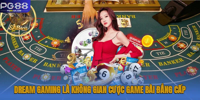 Dream Gaming là không gian cược game bài đẳng cấp